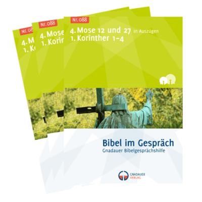 Bibel im Gespräch Nr. 088 (4. Mose 12 u. 27 in Auszügen|1. Korinther 1-4)  digital